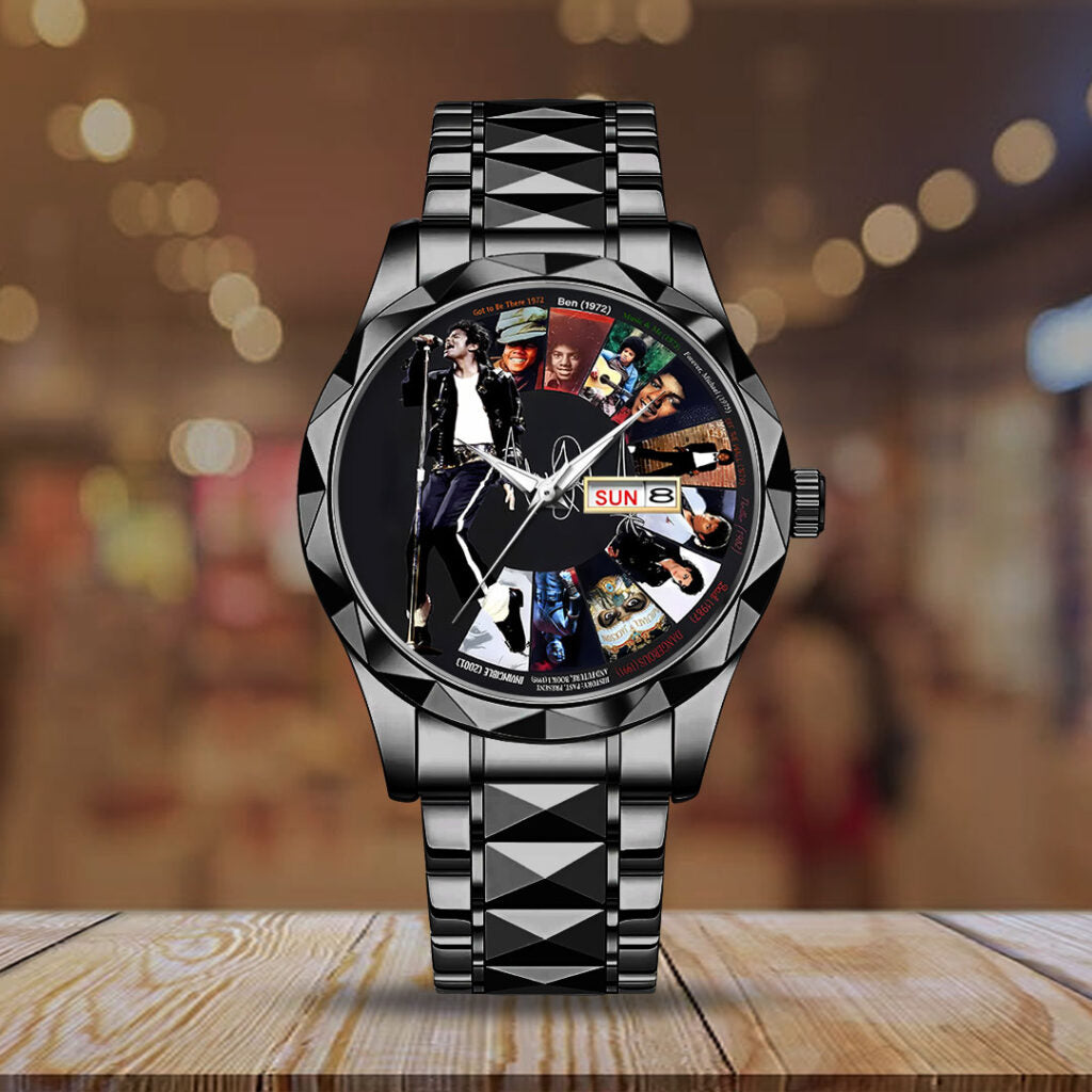 Michael Jackson Alloy Luxury Quartz Watch - TANTN22468