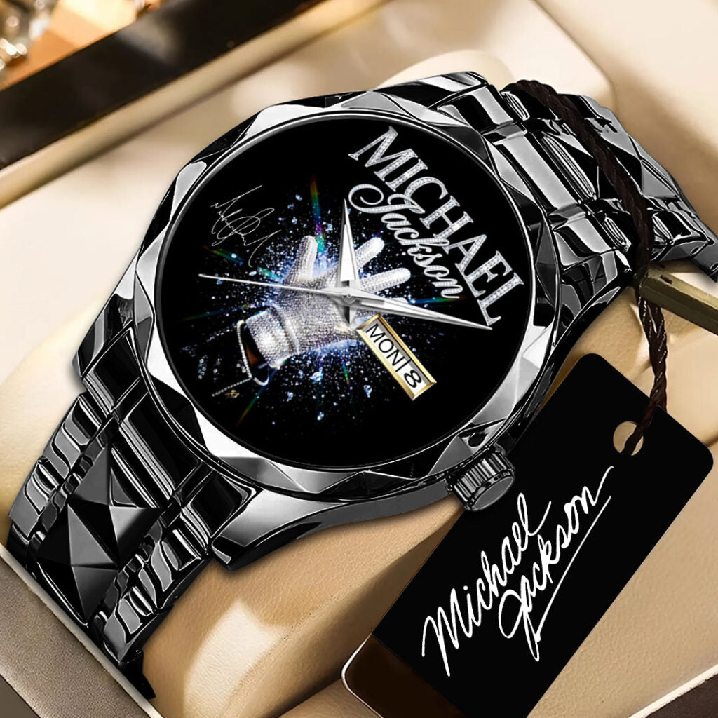 Michael Jackson Alloy Luxury Quartz Watch - TANTN22464