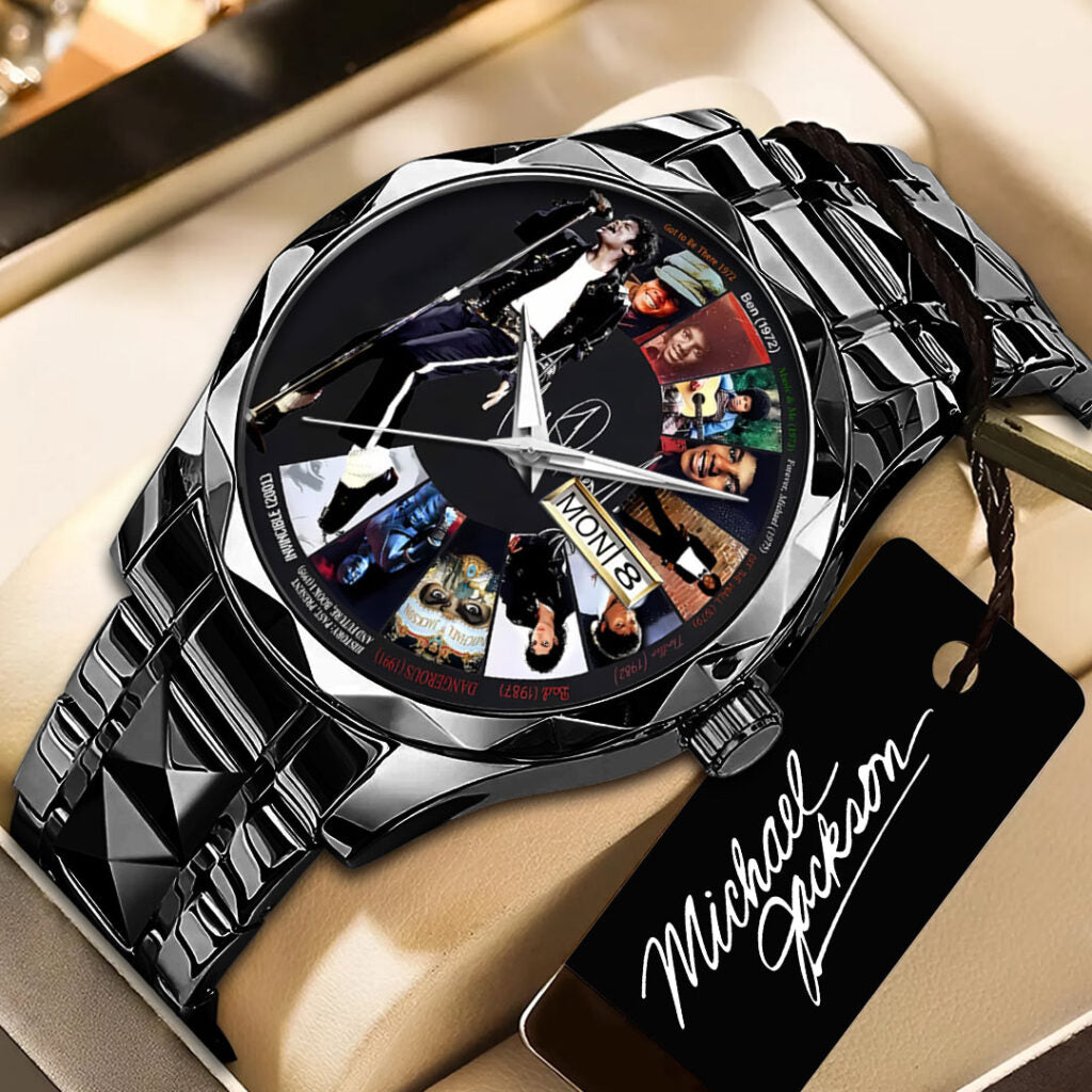 Michael Jackson Alloy Luxury Quartz Watch - TANTN22468