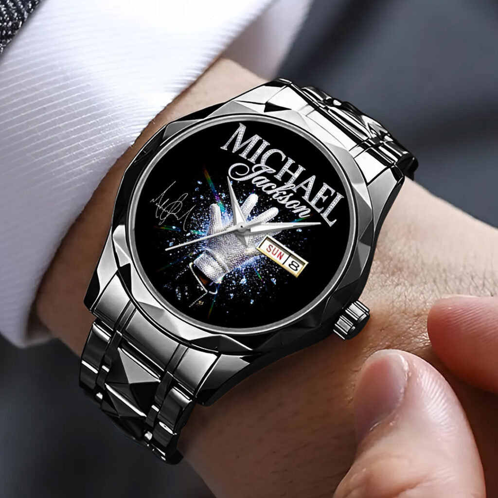 Michael Jackson Alloy Luxury Quartz Watch - TANTN22464
