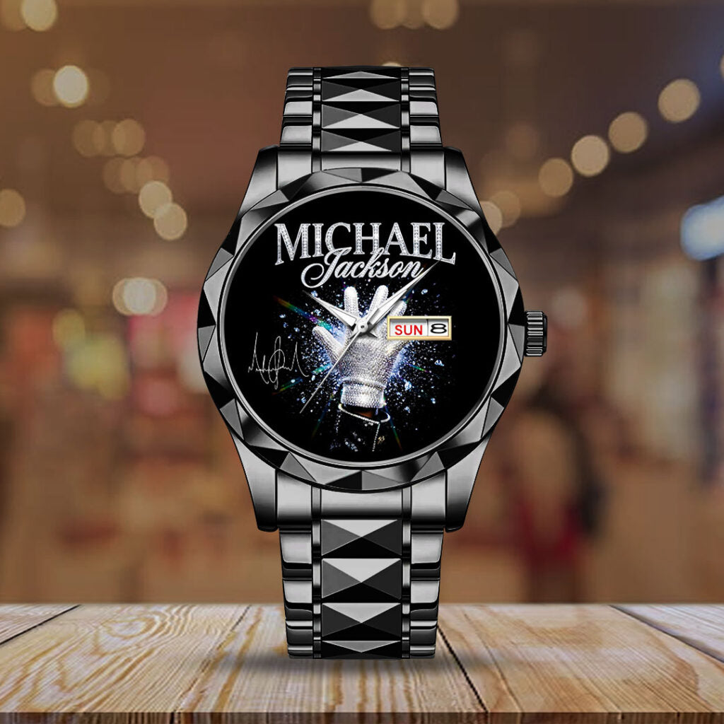 Michael Jackson Alloy Luxury Quartz Watch - TANTN22464
