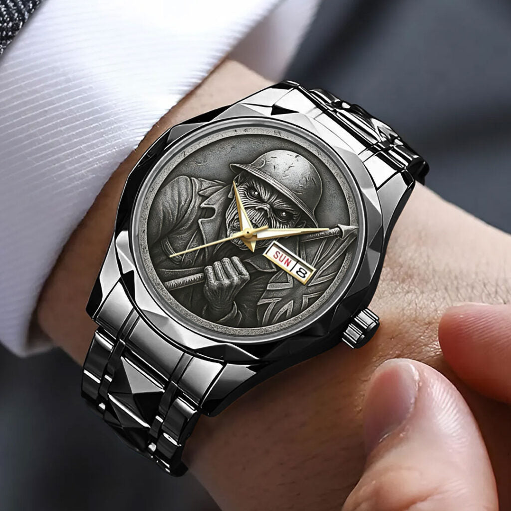 Iron Maiden Alloy Luxury Quartz Watch - NGHIAVT 2961