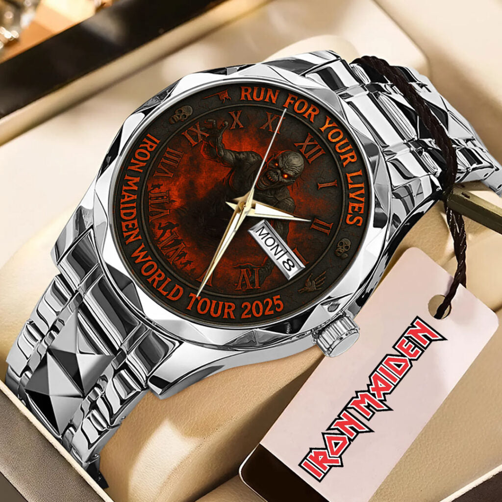 Iron Maiden Alloy Luxury Quartz Watch - NGHIAVT 3067