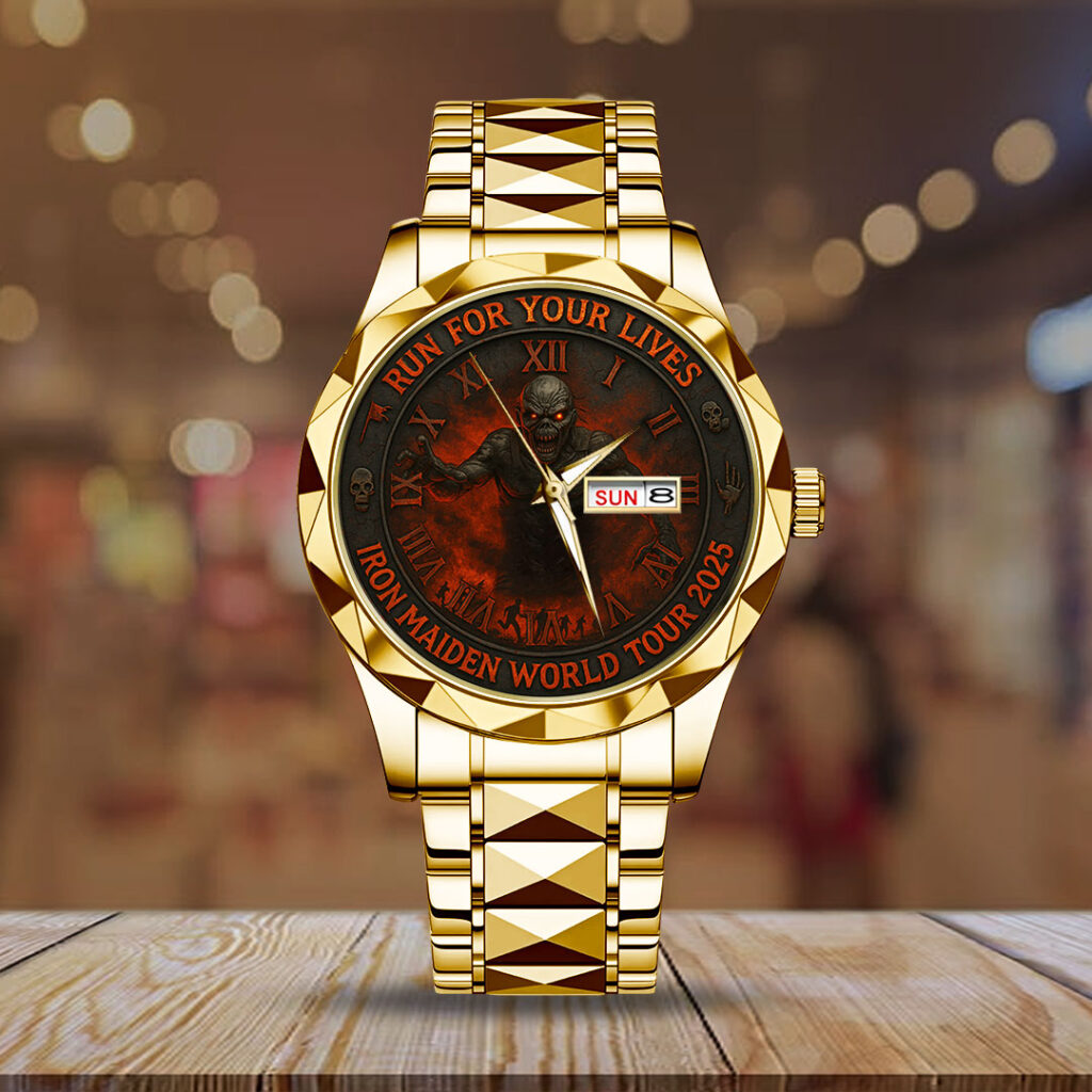 Iron Maiden Alloy Luxury Quartz Watch - NGHIAVT 3067