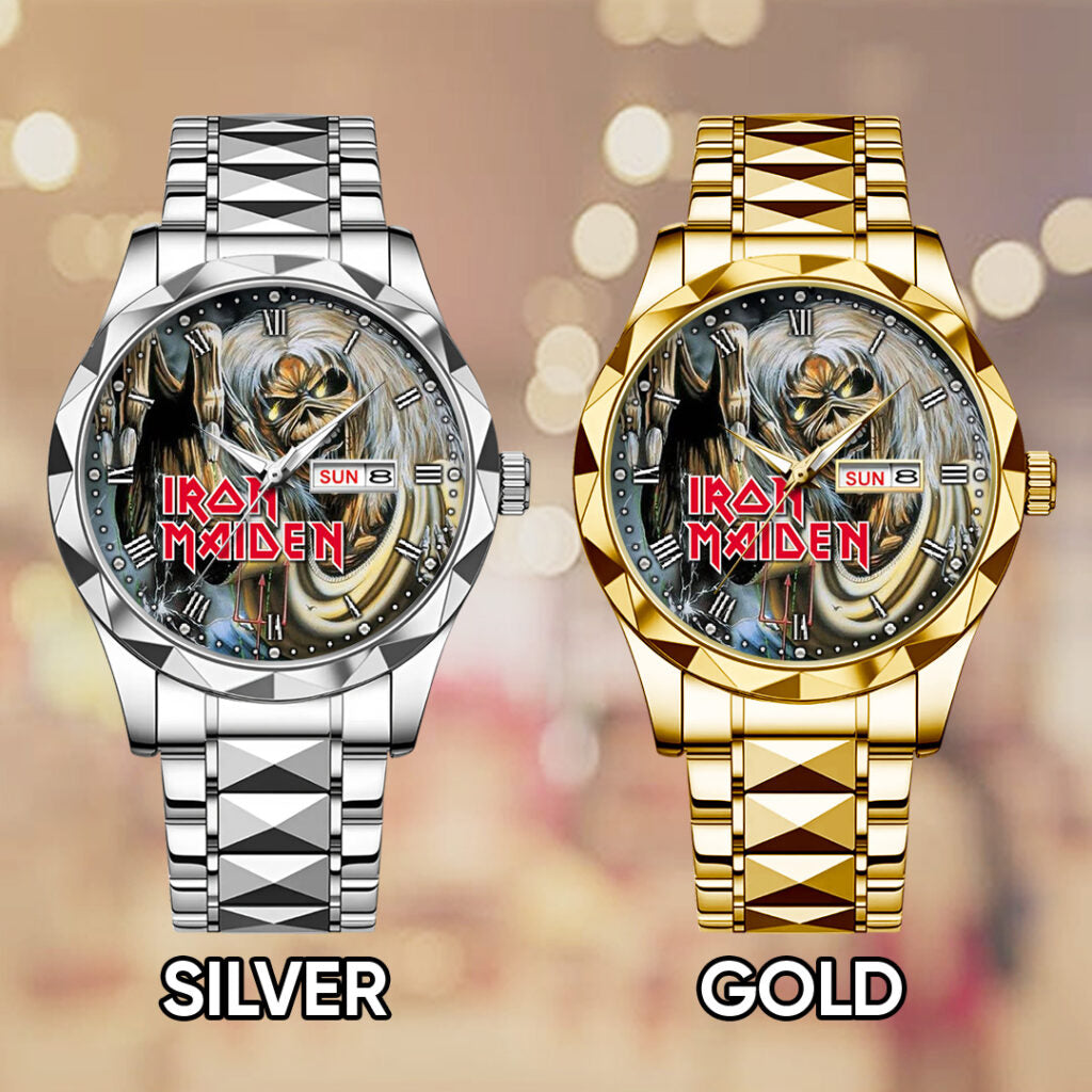 Iron Maiden Alloy Luxury Quartz Watch - NGHIAVT 3150