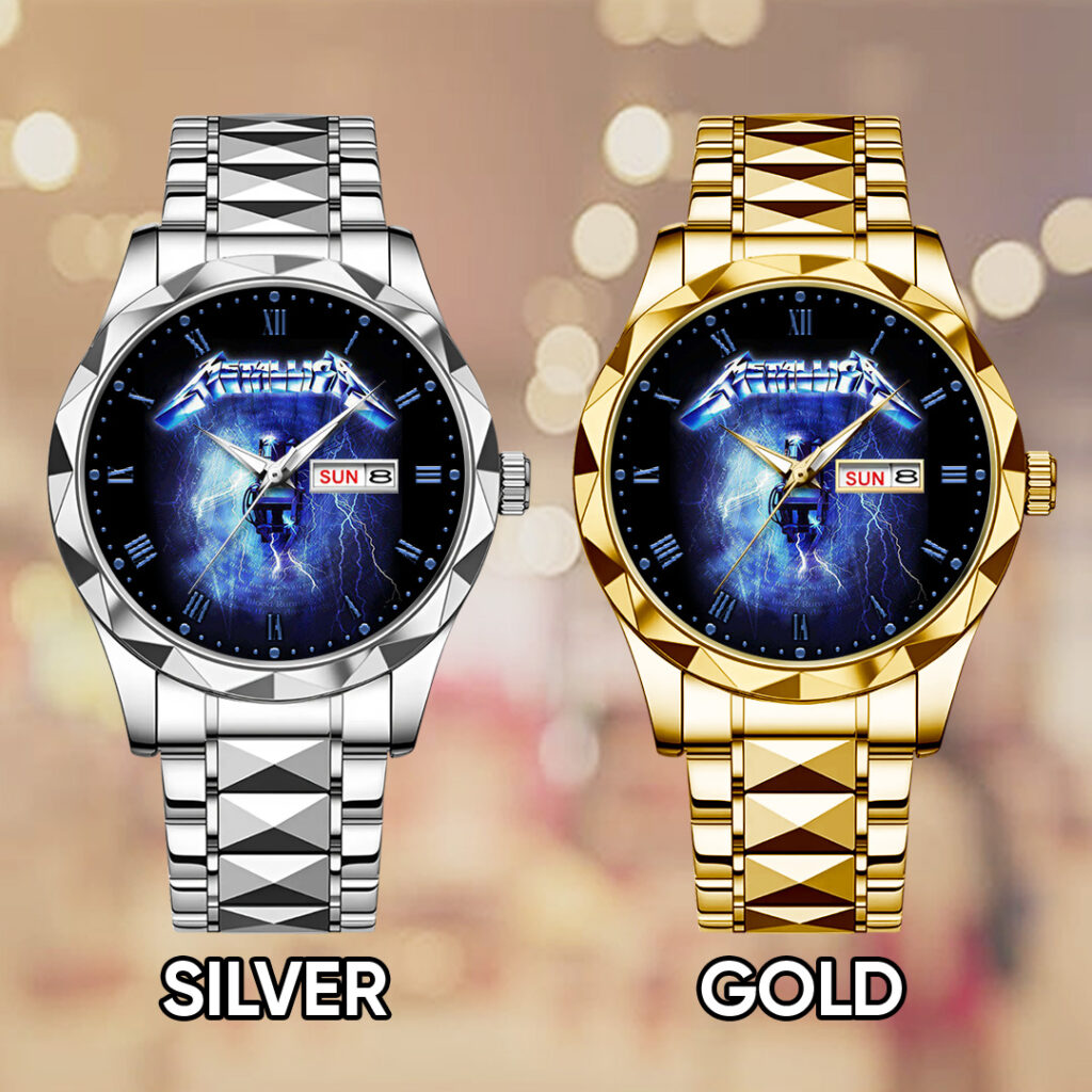 Metallica Alloy Luxury Quartz Watch - NGHIAVT 3153