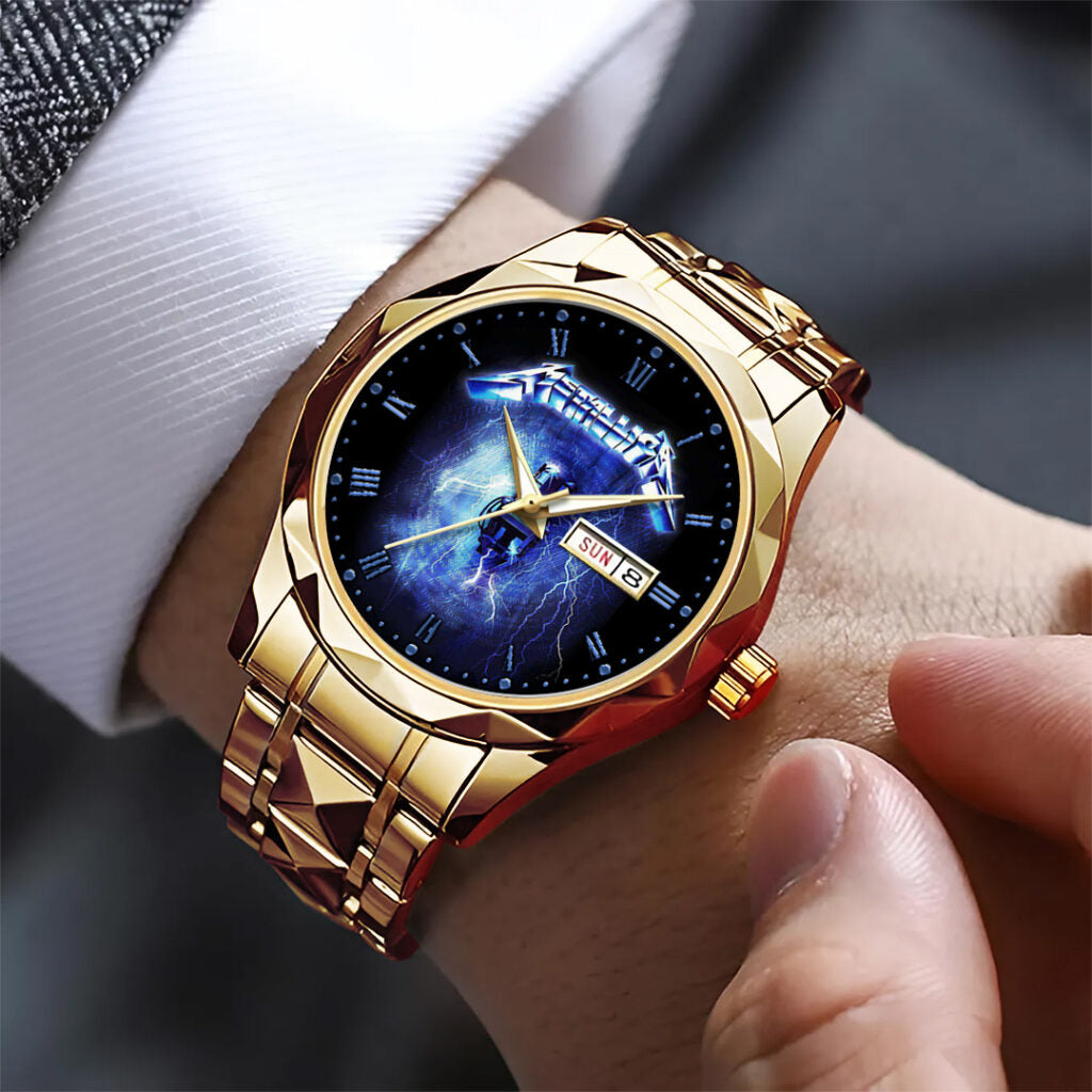Metallica Alloy Luxury Quartz Watch - NGHIAVT 3153