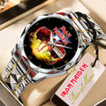 Iron Maiden Alloy Luxury Quartz Watch - NGHIAVT 3454