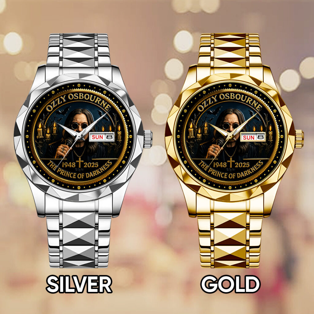 Ozzy Osbourne Alloy Luxury Quartz Watch - NGHIAVT3707