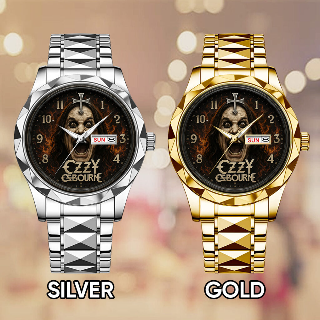 Ozzy Osbourne Alloy Luxury Quartz Watch - NGHIAVT3708