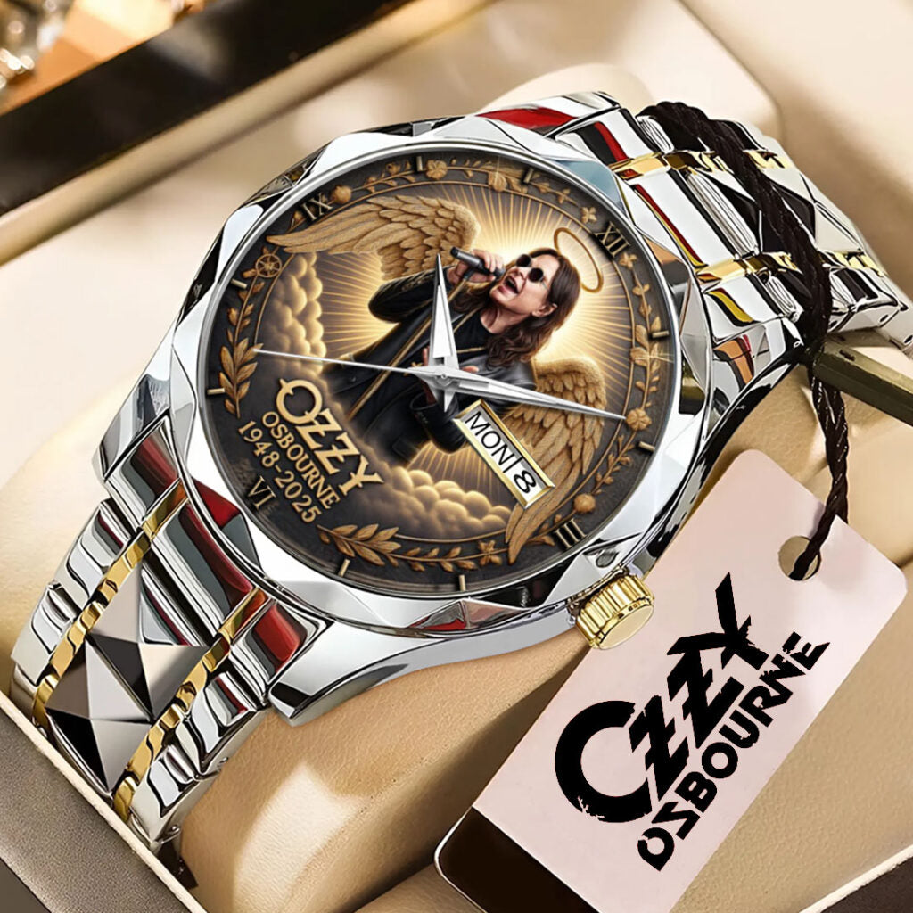 Ozzy Osbourne Alloy Luxury Quartz Watch - NGHIAVT3709