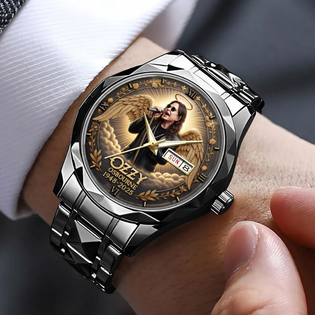 Ozzy Osbourne Alloy Luxury Quartz Watch - NGHIAVT3709