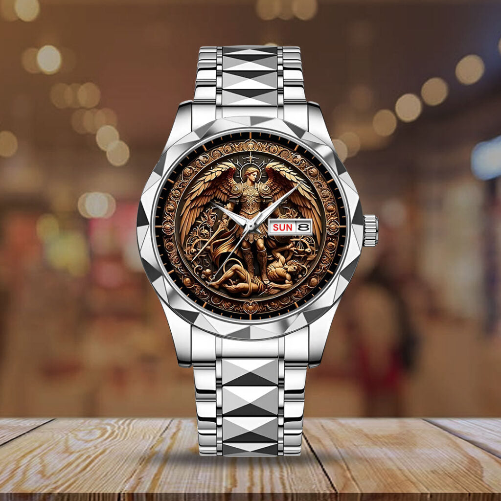 The Archangel Michael Alloy Luxury Quartz Watch - NGHIAVT3740