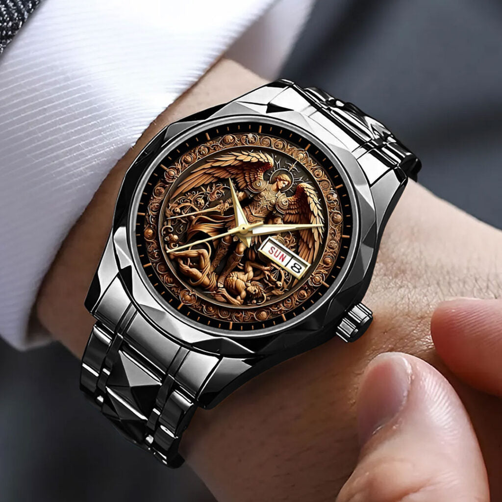 The Archangel Michael Alloy Luxury Quartz Watch - NGHIAVT3740