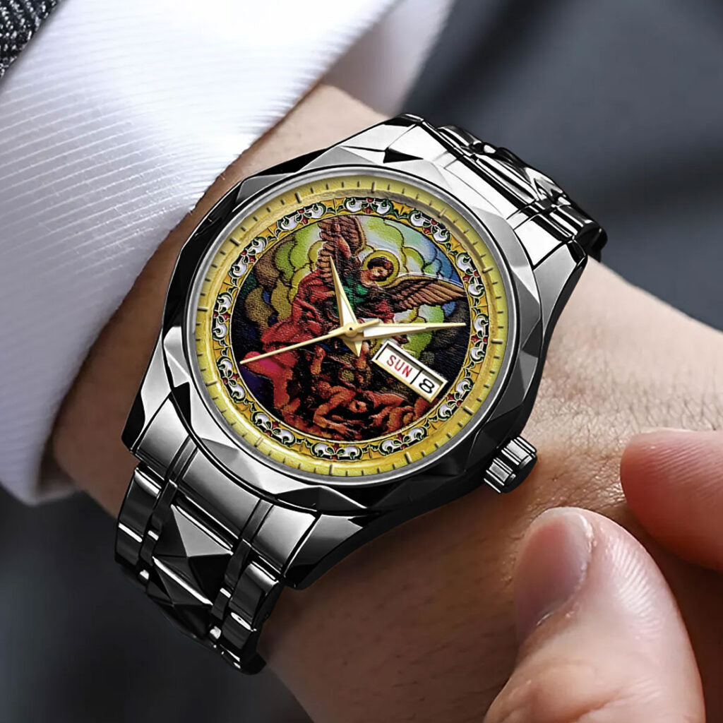 The Archangel Michael Alloy Luxury Quartz Watch - NGHIAVT3829