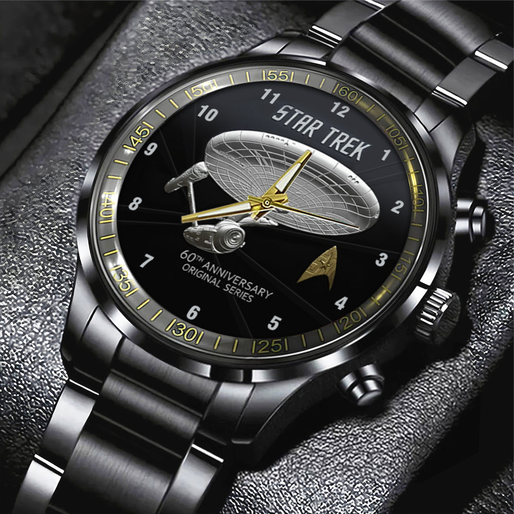 Star Trek Black Stainless Steel Watch - NGHIAVT5785