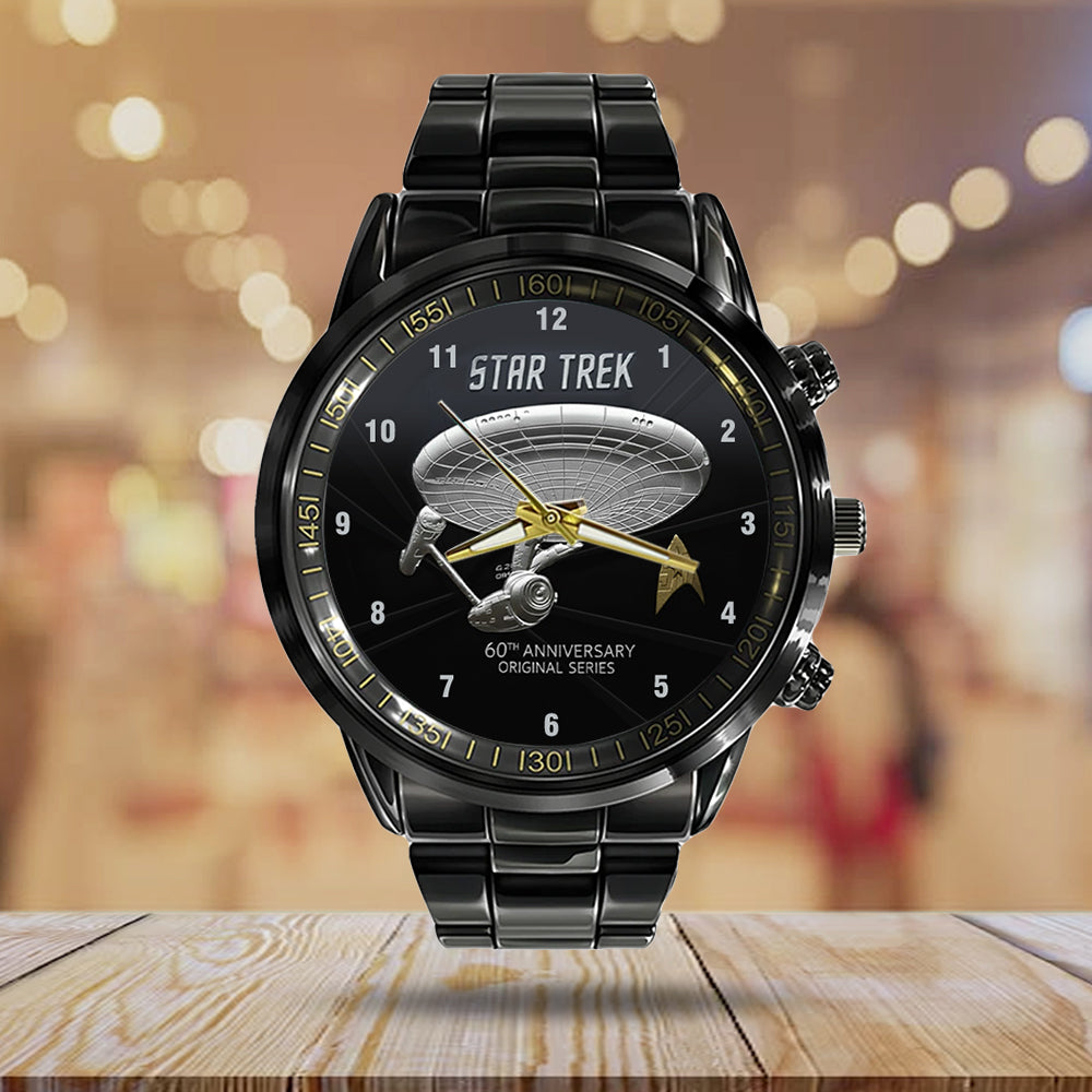 Star Trek Black Stainless Steel Watch - NGHIAVT5785