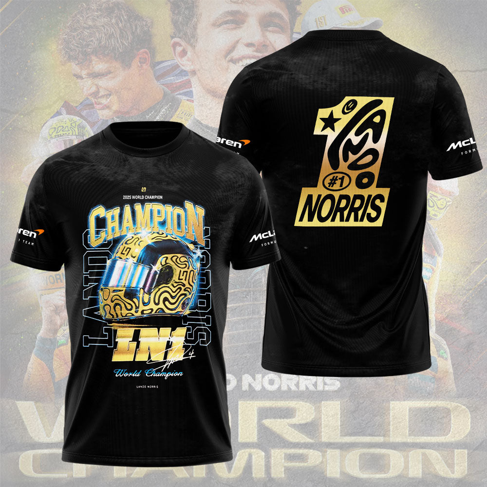 McLaren x Lando Norris 2025 3D Apparel – NGHIAVT5920