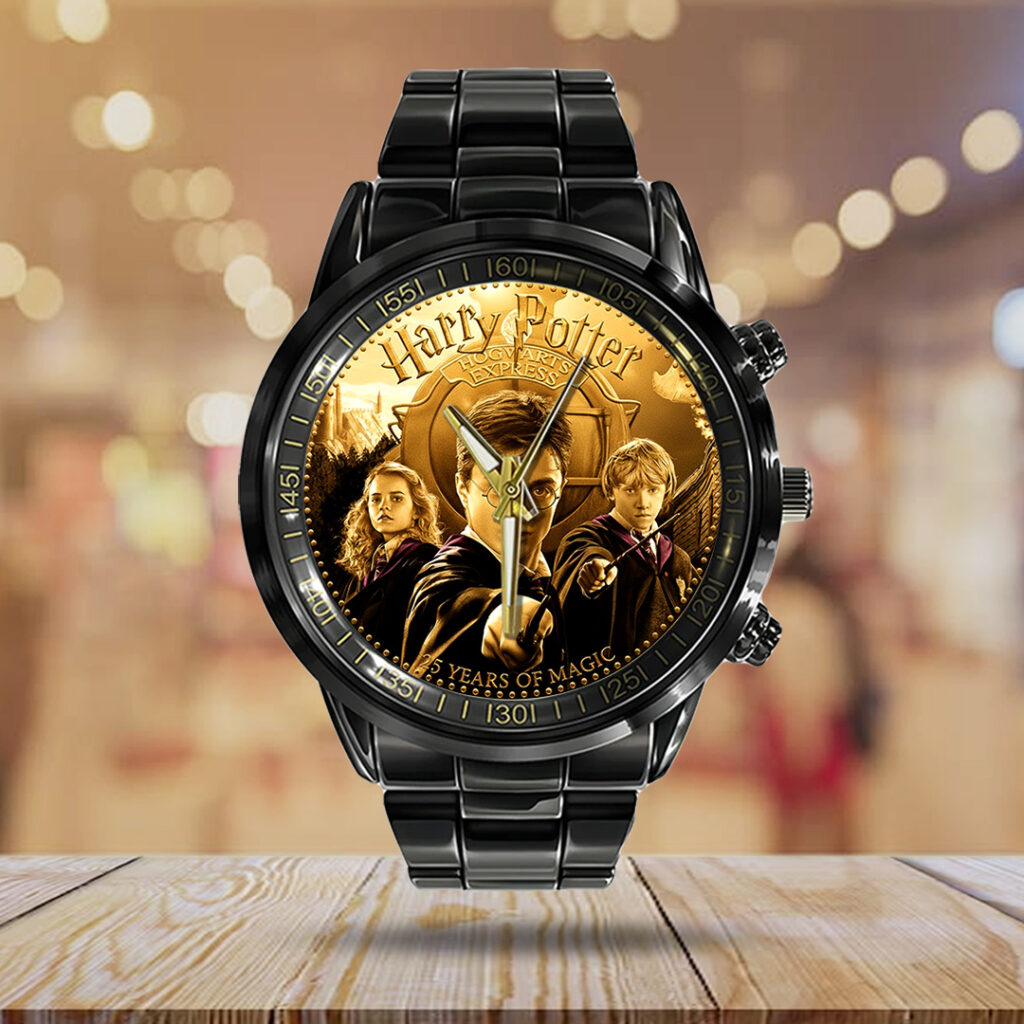 Harry Potter 25th Anniversary 2026 Black Stainless Steel Watch - NGHIAVT6039