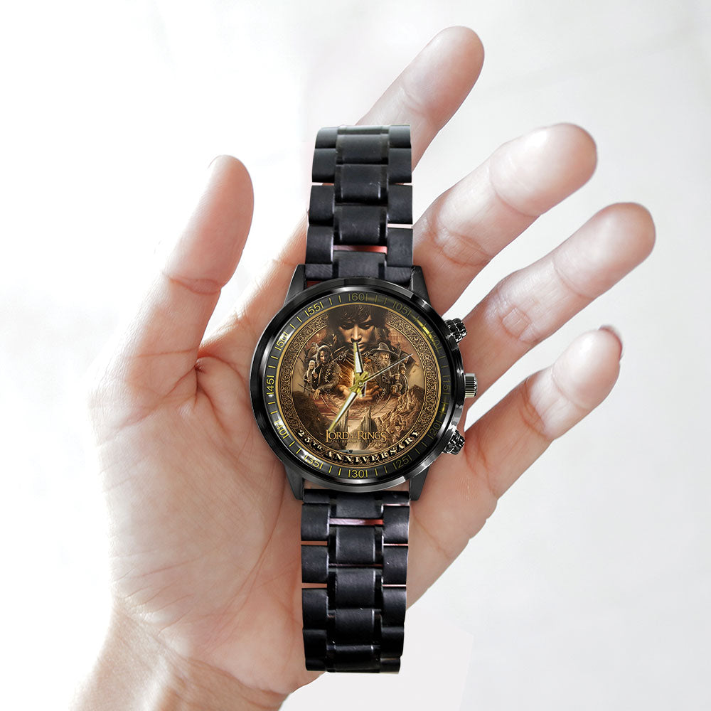 The Lord of the Rings Black Stainless Steel Watch - NGHIAVT6073