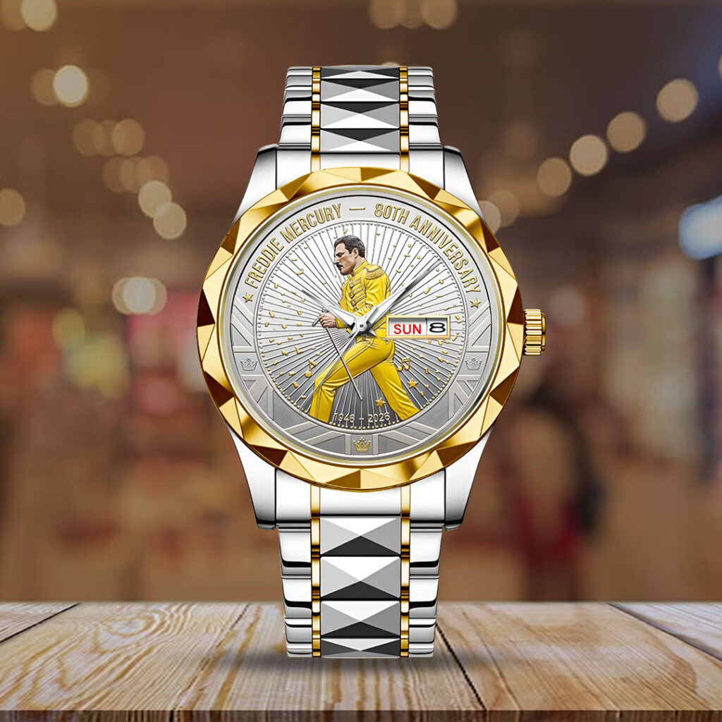 Freddie Mercury 80th Anniversary Alloy Luxury Quartz Watch - NGHIAVT6187