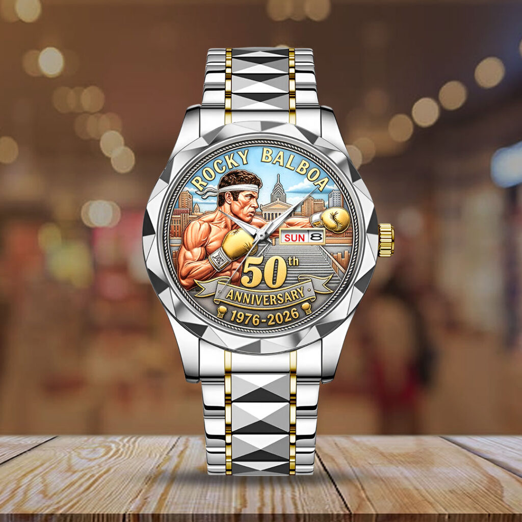Rocky Balboa 50th Anniversary Alloy Luxury Quartz Watch - NGHIAVT9265