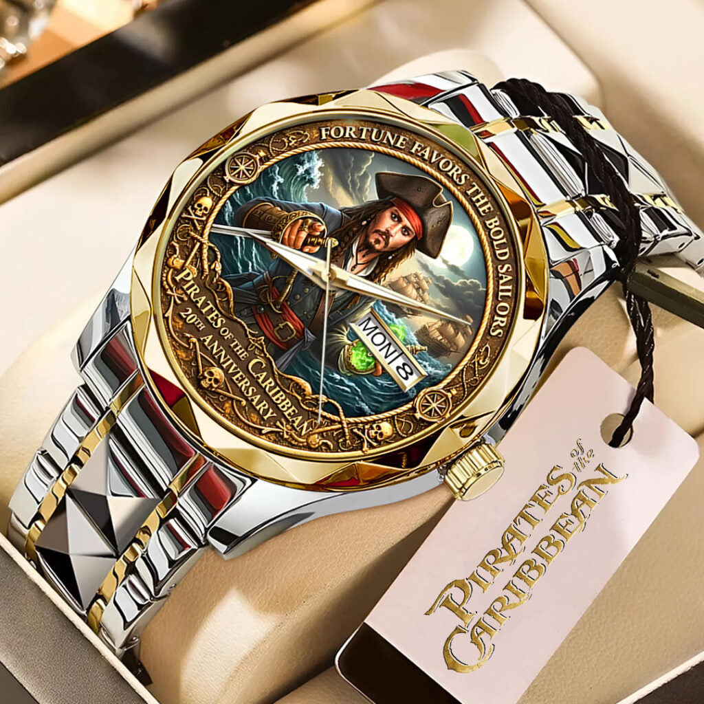 Pirates of the Caribbean: Dead Man’s Chest 20th Anniversary Alloy Luxury Quartz Watch - NGHIAVT9290