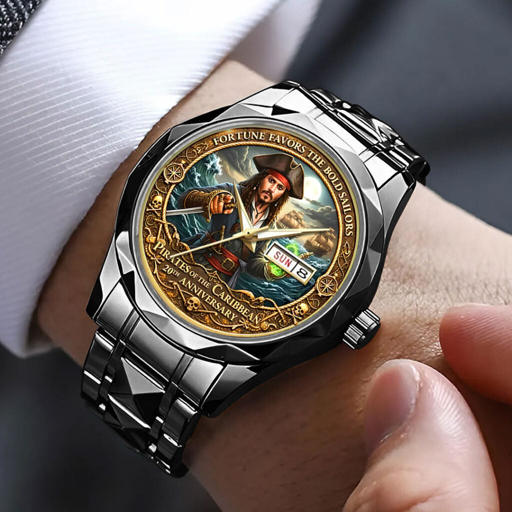 Pirates of the Caribbean: Dead Man’s Chest 20th Anniversary Alloy Luxury Quartz Watch - NGHIAVT9290
