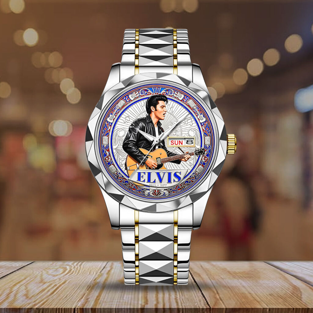 Elvis Presley Alloy Luxury Quartz Watch - NGHIAVT9299