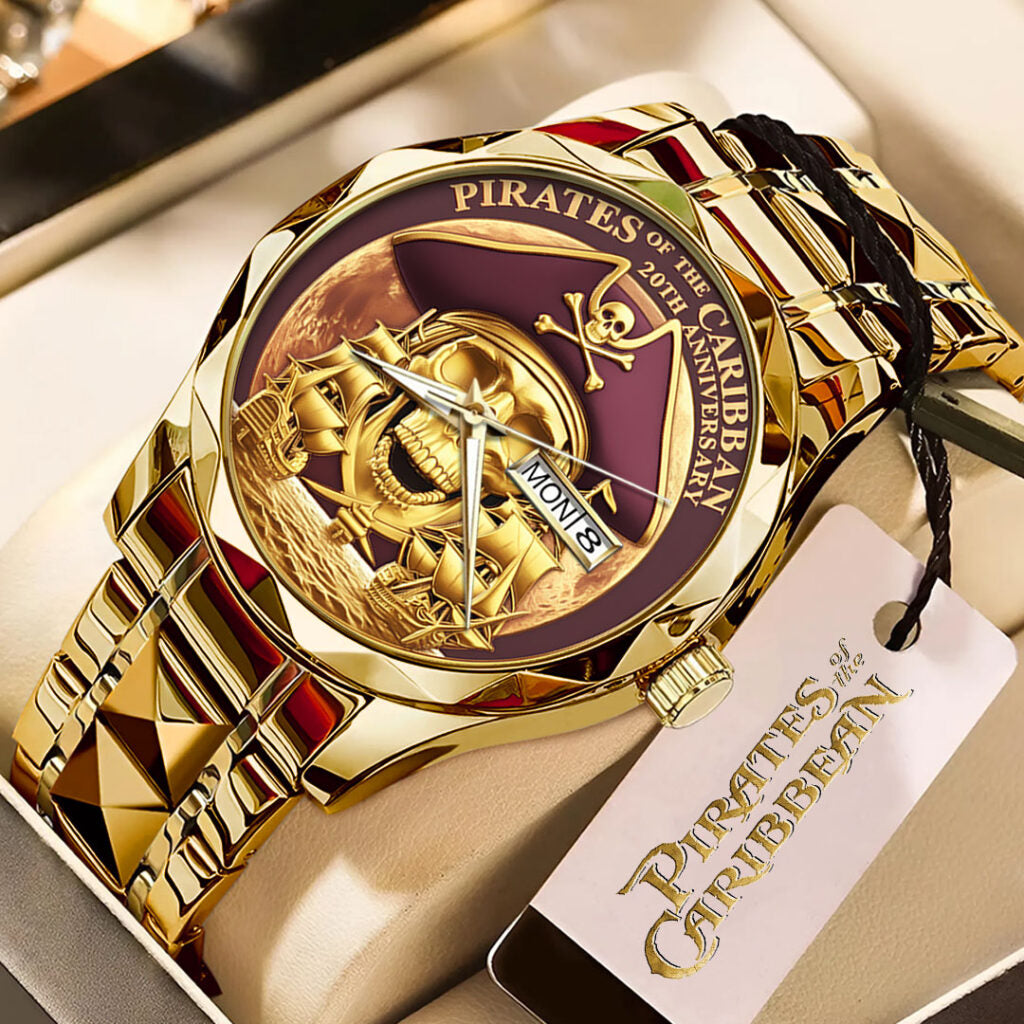Pirates of the Caribbean: Dead Man’s Chest 20th Anniversary Alloy Luxury Quartz Watch - NGHIAVT9304