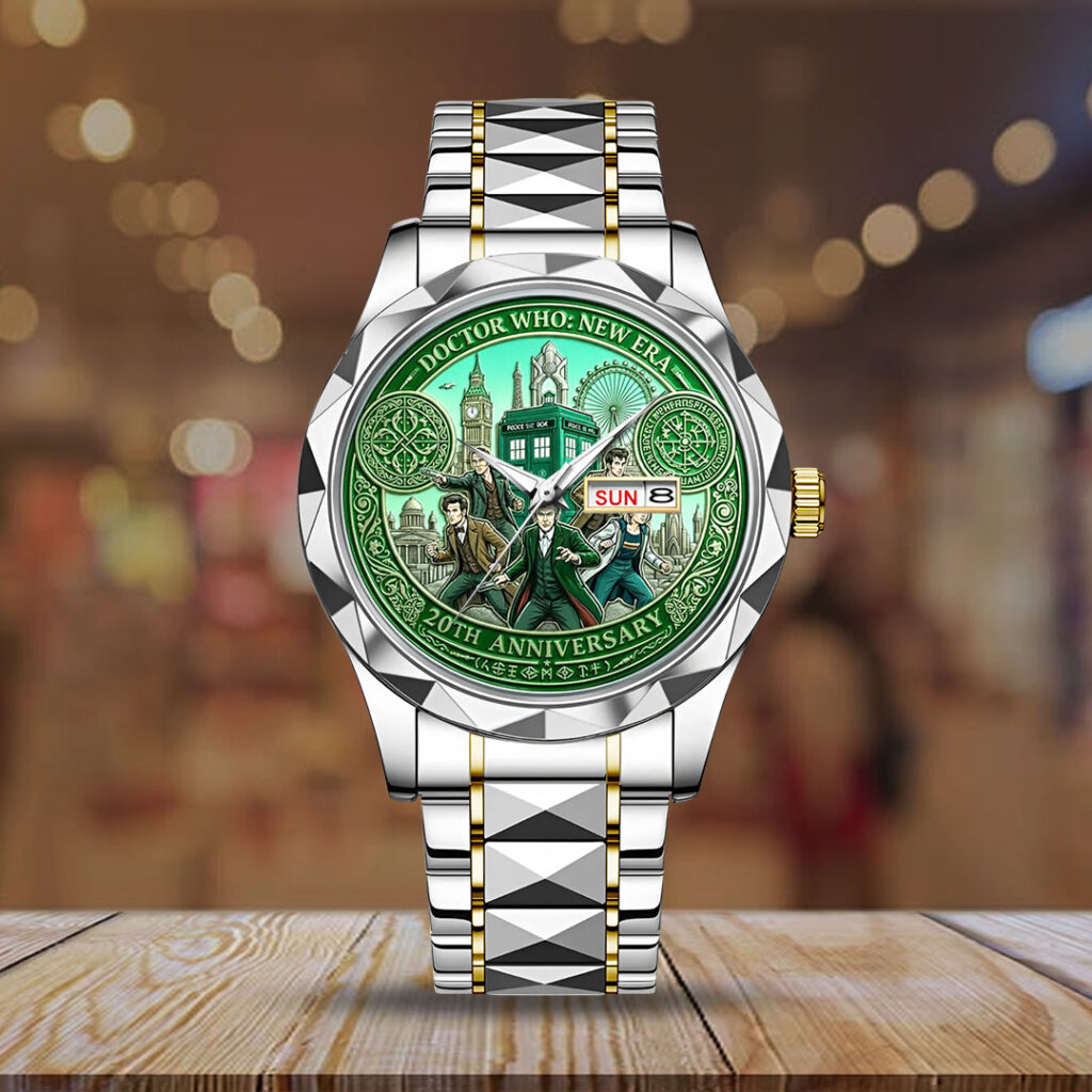Doctor Who: New Era 20th Anniversary Alloy Luxury Quartz Watch - NGHIAVT9308