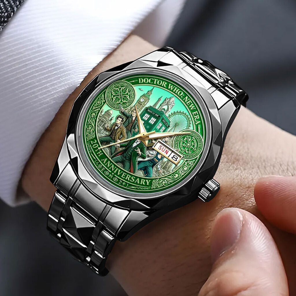 Doctor Who: New Era 20th Anniversary Alloy Luxury Quartz Watch - NGHIAVT9308