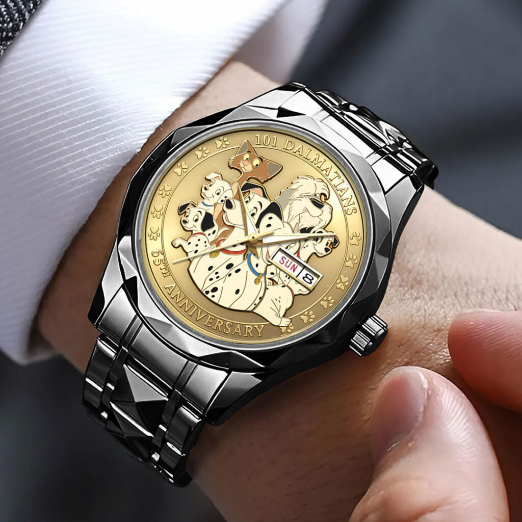 101 Dalmatians 65th Anniversary Alloy Luxury Quartz Watch - NGHIAVT9335