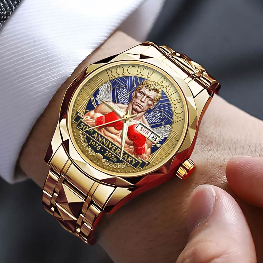 Rocky 50th Anniversary Alloy Luxury Quartz Watch - NGHIAVT9336