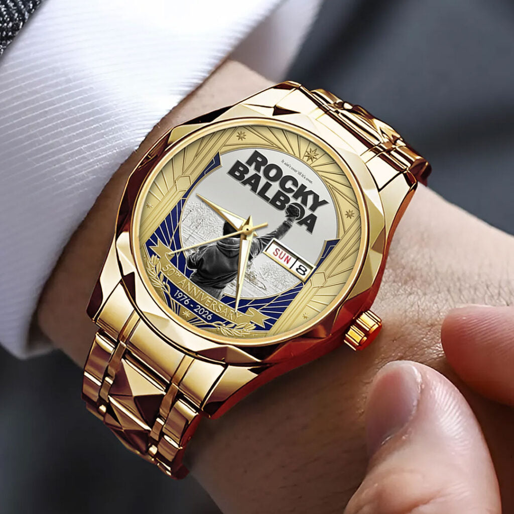 Rocky 50th Anniversary Alloy Luxury Quartz Watch - NGHIAVT9337