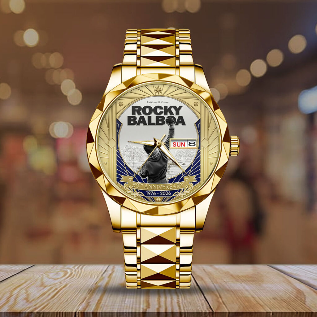 Rocky 50th Anniversary Alloy Luxury Quartz Watch - NGHIAVT9337