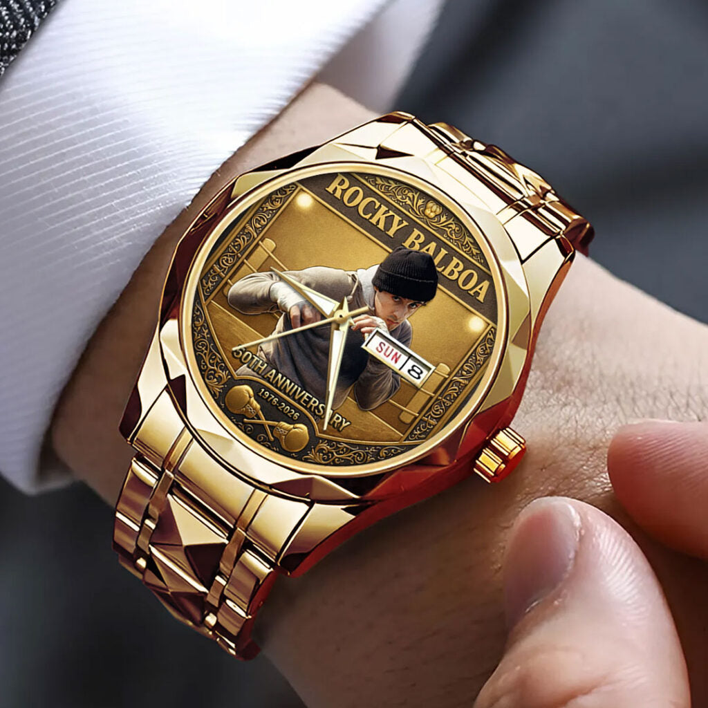 Rocky 50th Anniversary Alloy Luxury Quartz Watch - NGHIAVT9339