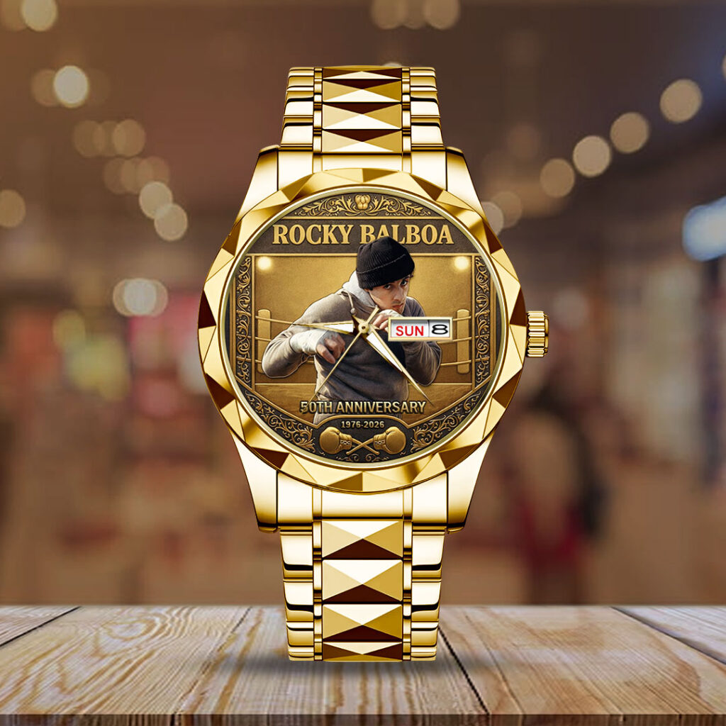 Rocky 50th Anniversary Alloy Luxury Quartz Watch - NGHIAVT9339
