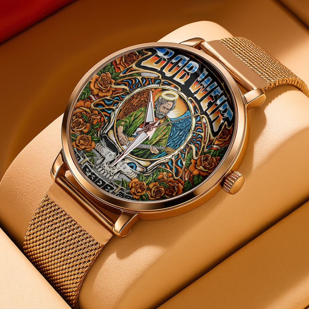 Bob Weir x Grateful Dead Mesh Strap Quartz Watch - NGHIAVT9364