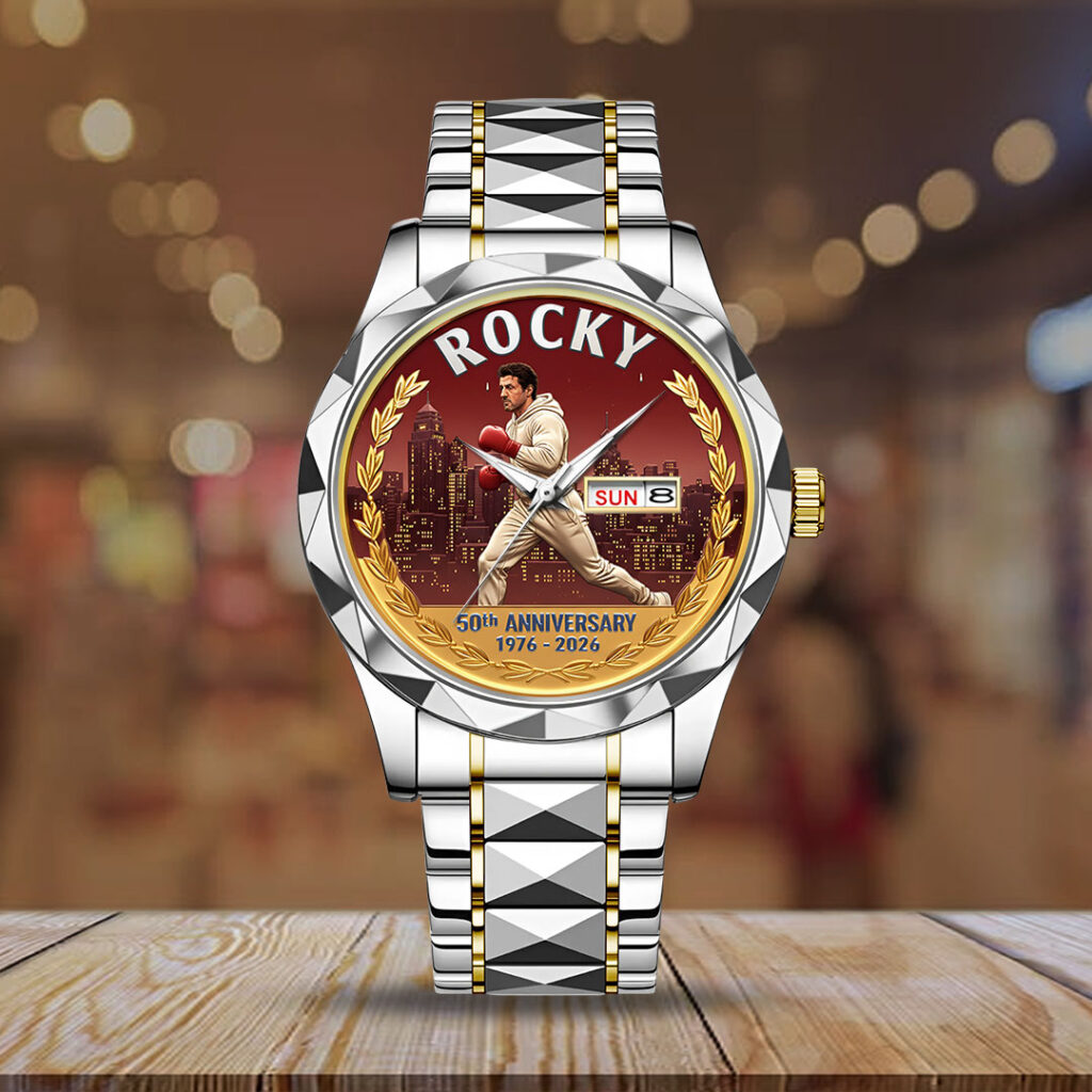 Rocky Balboa 50th Anniversary Alloy Luxury Quartz Watch - NGHIAVT9408