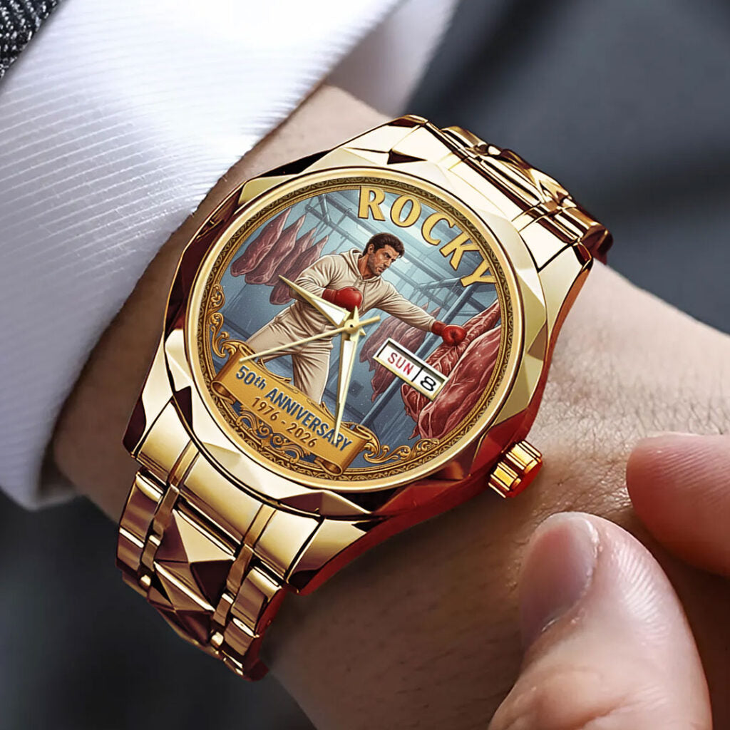 Rocky 50th Anniversary Alloy Luxury Quartz Watch - NGHIAVT9409