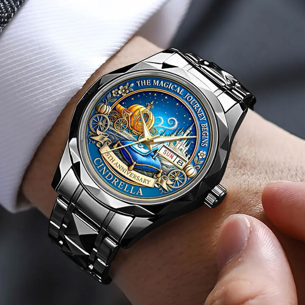 Cinderella 1950-2025 75th Anniversary Alloy Luxury Quartz Watch -  NGHIAVT9415