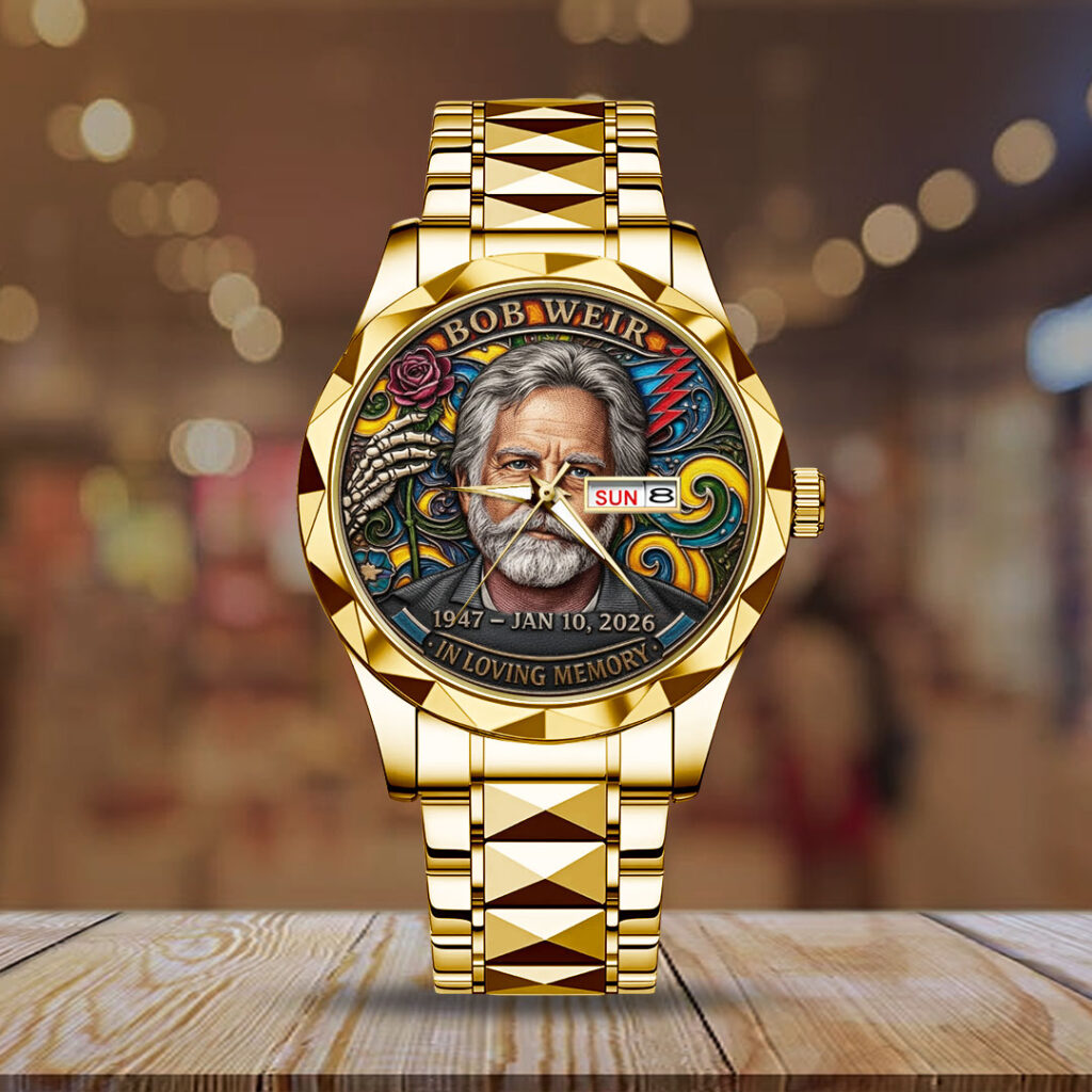 Grateful Dead x Bob Weir Alloy Luxury Quartz Watch - NGHIAVT9424