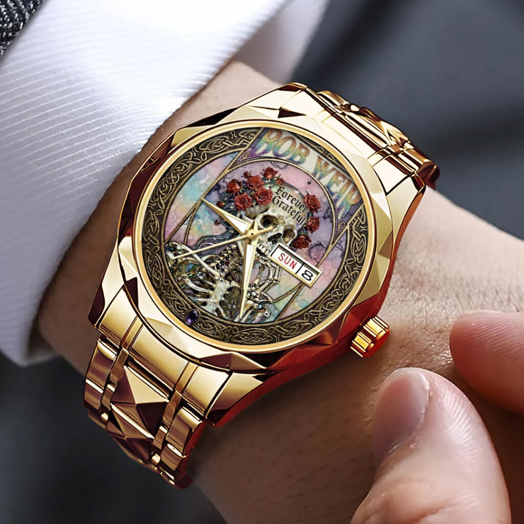 Grateful Dead x Bob Weir Alloy Luxury Quartz Watch - NGHIAVT9425