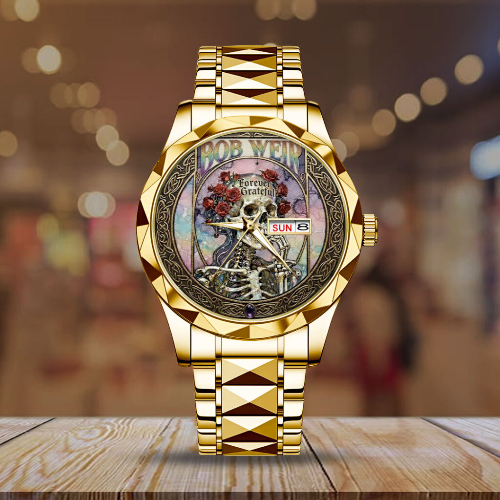 Grateful Dead x Bob Weir Alloy Luxury Quartz Watch - NGHIAVT9425