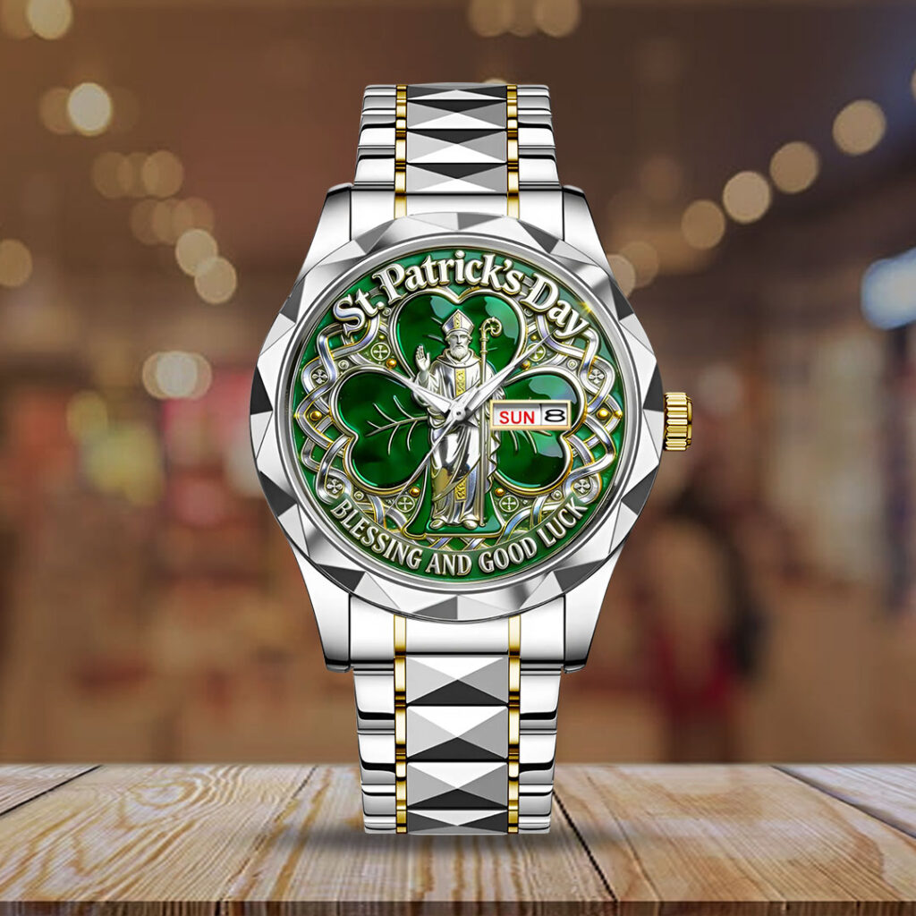 St. Patrick’s Day Alloy Luxury Quartz Watch - NGHIAVT9436