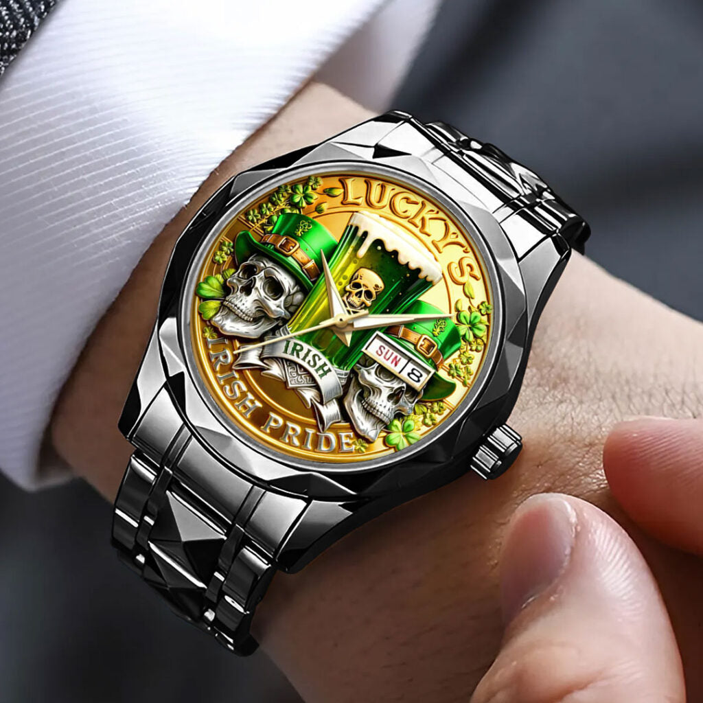 St. Patrick’s Day Alloy Luxury Quartz Watch - NGHIAVT9437