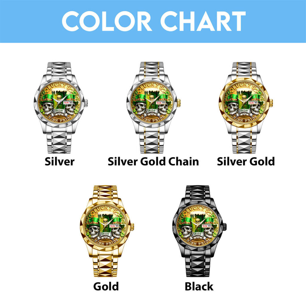 St. Patrick’s Day Alloy Luxury Quartz Watch - NGHIAVT9437