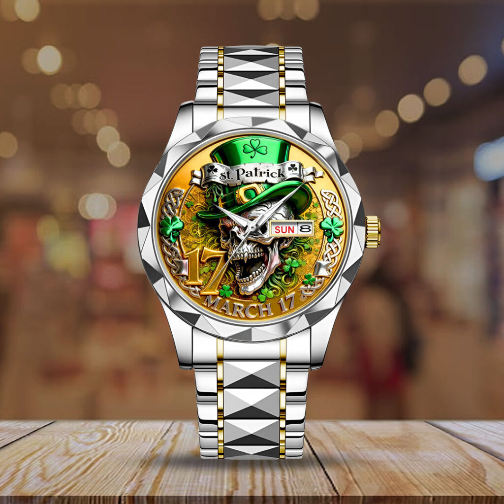 St. Patrick’s Day Alloy Luxury Quartz Watch - NGHIAVT9438