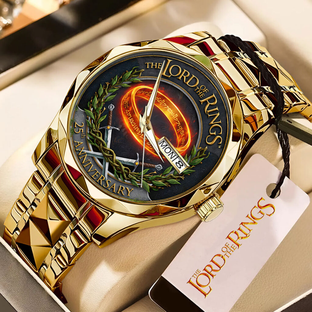 The Lord of the Rings 25th Anniversary Alloy Luxury Quartz Watch - NGHIAVT9493